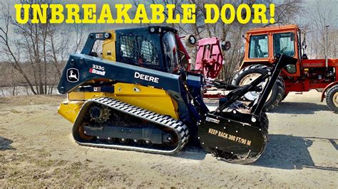 door for new holland skid steer|john deere 333g forestry door.